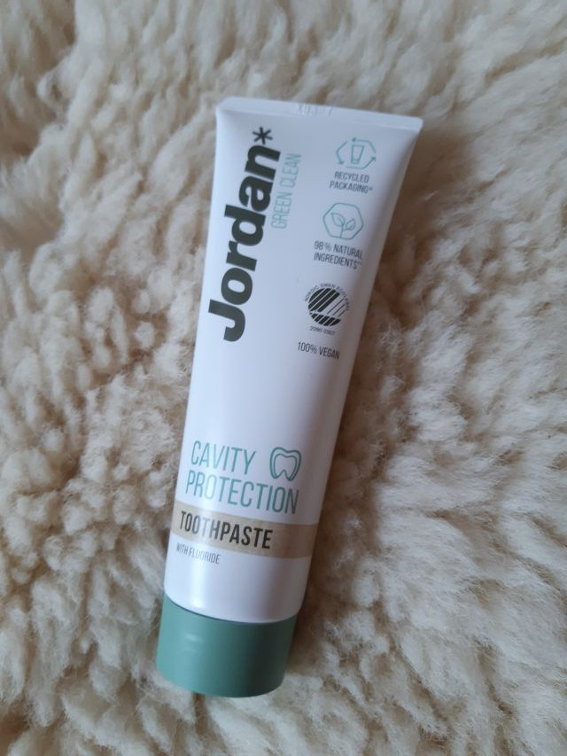 Jordan Green Clean, Pasta do zębów, Ekologiczna, Przeciw próchnicy
