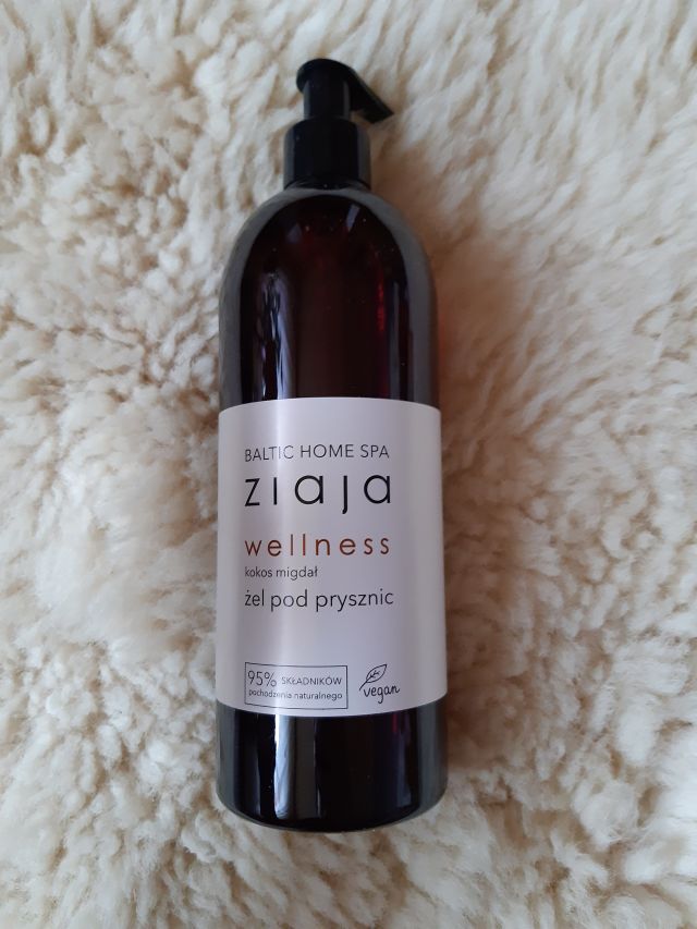 Ziaja Baltic Home SPA, Wellness, Żel pod prysznic, Kokos i migdał