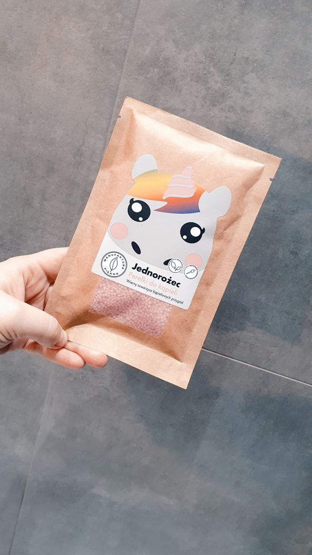 Marba Cosmetics Manufaktura Piękna, Perełki do kąpieli, Jednorożec