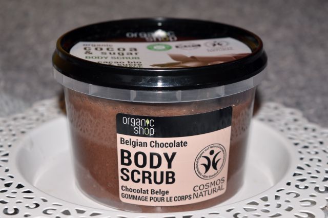 Organic Shop Scrub do ciała, Belgijska czekolada