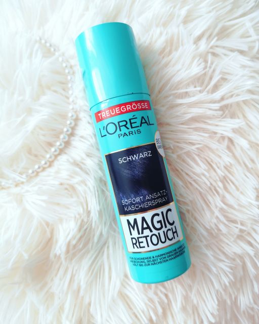 L'Oréal Magic Retouch, Retusz odrostów w sprayu, Czerń