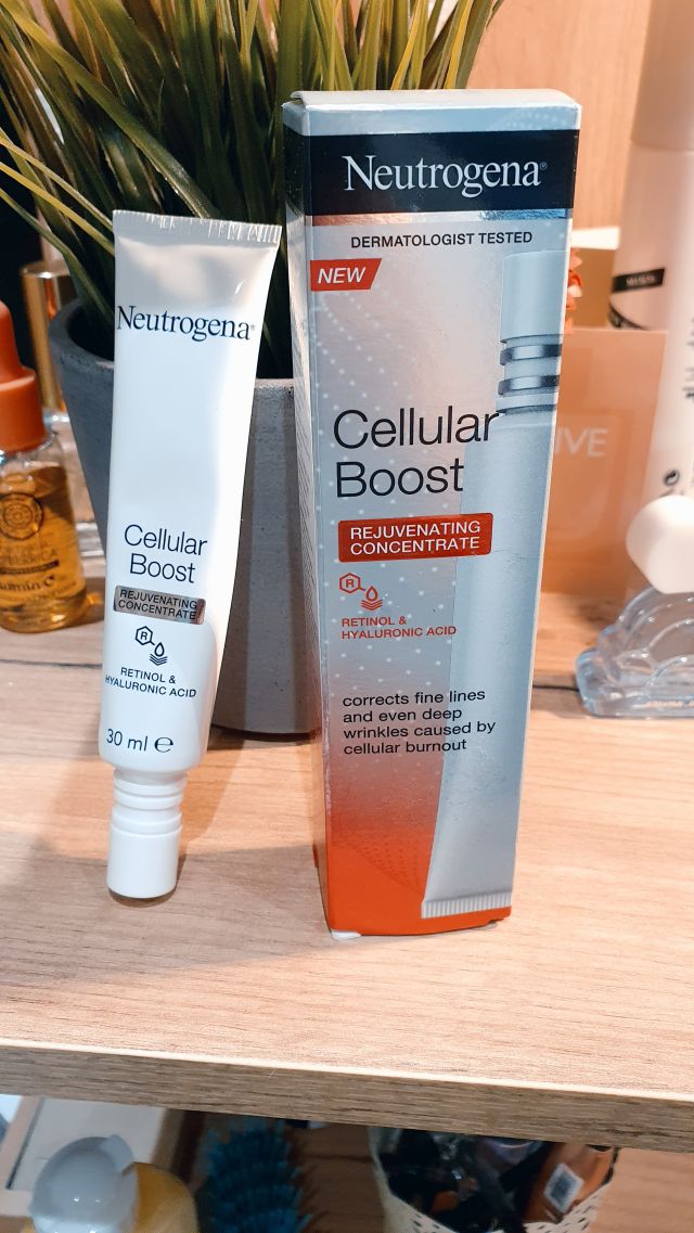 Neutrogena Cellular Boost, Koncentrat, Przeciwzmarszczowy 