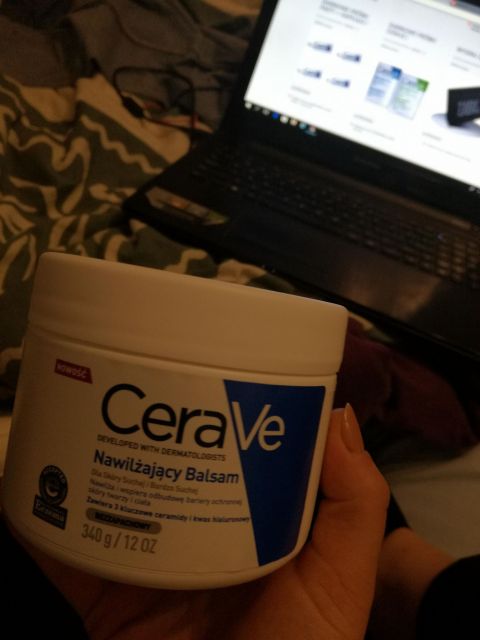 CeraVe Balsam do skóry suchej i bardzo suchej, Nawilżający, Bezzapachowy