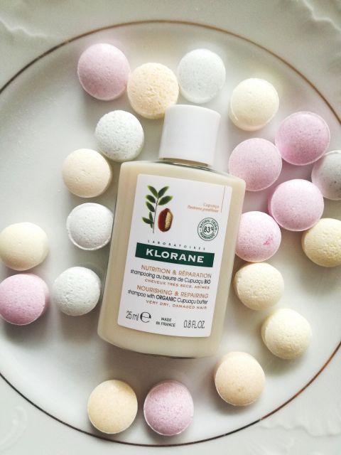 Klorane szampon z organicznym masłem Cupuacu, do włosów bardzo suchych i zniszczonych