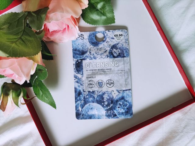 PS... Maseczka do twarzy, Bubble Mask, Blueberry