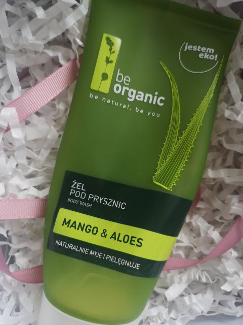 Be Organic Żel pod prysznic, Mango & Aloes