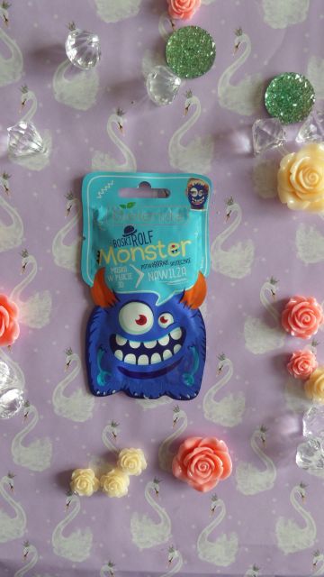 Bielenda Monster, Maska w płacie 3D, Boski Rolf, Nawilża