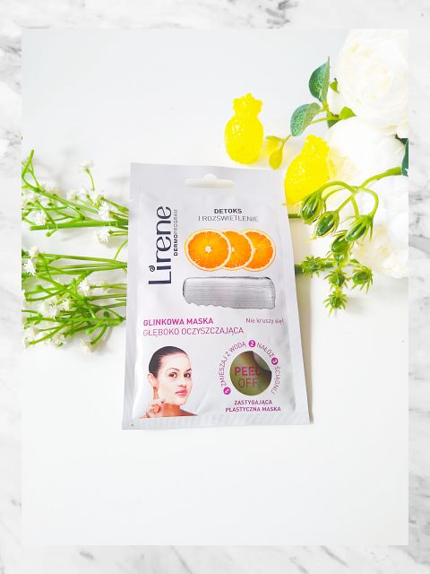 Lirene Dermoprogram, Maseczka do twarzy, Detoks i rozświetlenie, Glinkowa, Głęboko oczyszczająca