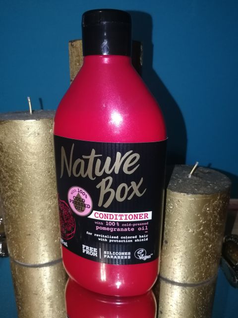 Nature Box Odżywka do włosów, Olej z granatu