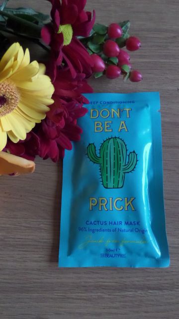 The Beauty Dept. Maseczka do włosów, Don’t be a Prick, Nawilżająca, Ekstrakt z kwiatów kaktusa i olej awokado