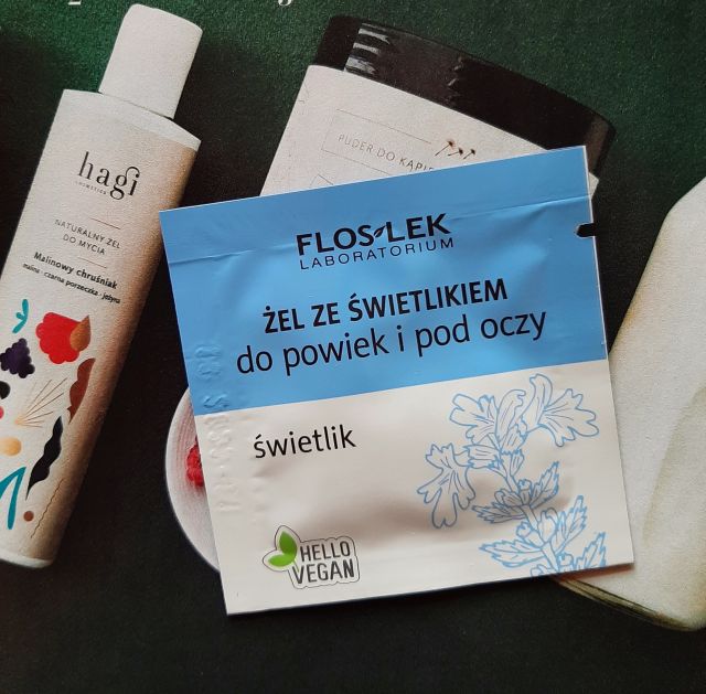 FlosLek Żel pod oczy i na powieki, Ze świetlikiem 