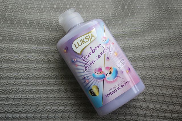 Luksja Mydło w płynie, Rainbow Cotton Candy, Limited Edition