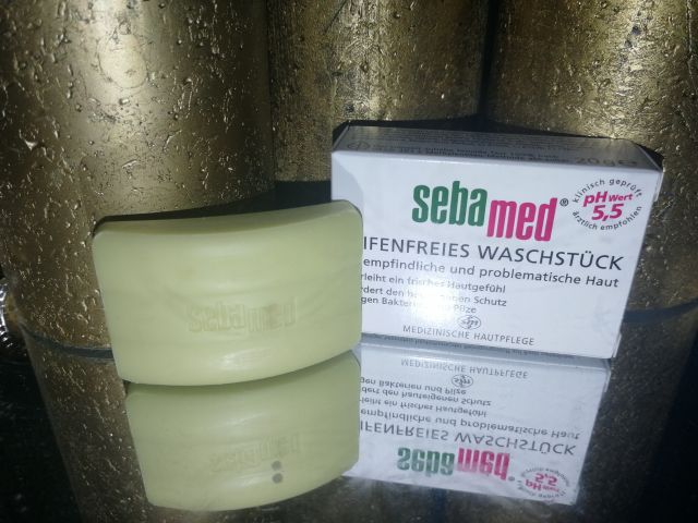 Seba Med Szare mydło w kostce, Seifenfreies Waschstuck