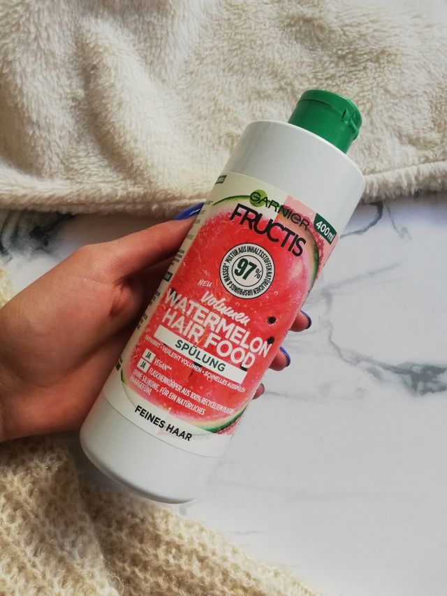 Garnier Fructis, Hair Food, Odżywka do włosów, Watermelon