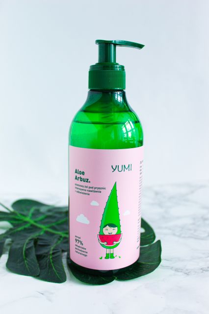 Yumi Żel pod prysznic, Aloes + Arbuz