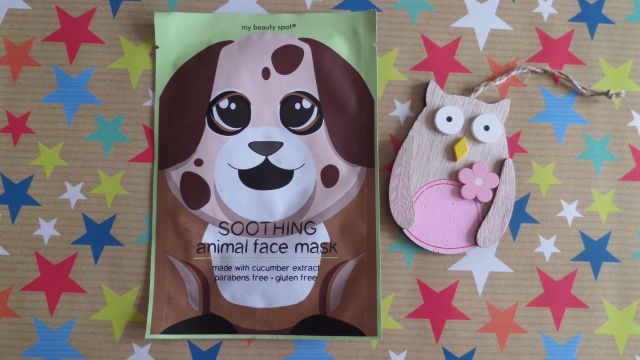 My Beauty Spot Maska do twarzy w płacie, Animal Face Mask, Soothing