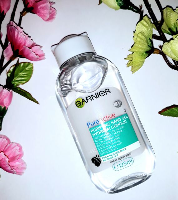 Garnier Pure Active, Żel do rąk, Oczyszczający, Antybakteryjny