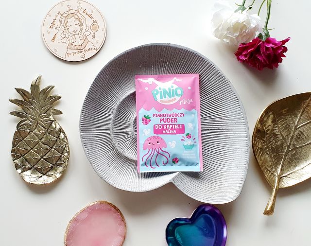 Pinio Magic, Pianotwórczy puder do kąpieli, Malina 