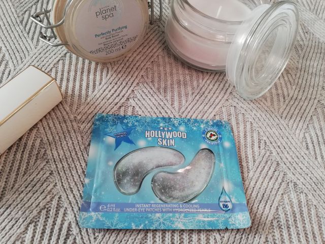 płatki pod oczy maseczka