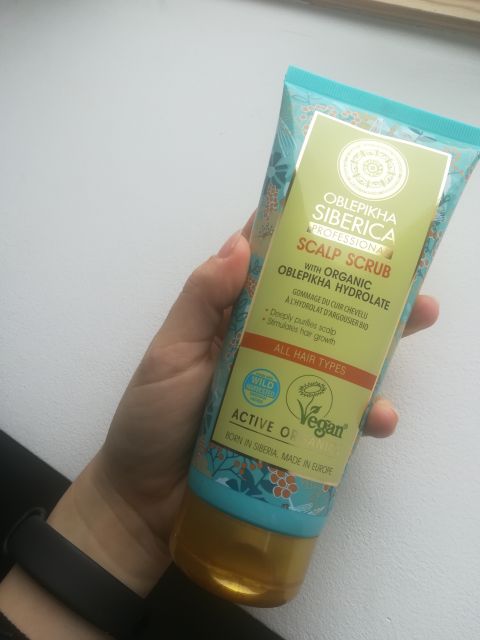 Oblepikha Siberica Peeling do skóry głowy, olej z rokietnika 