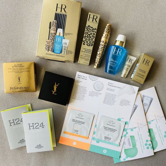 tusz do rzęs helena rubinstein puder do twarzy yves saint laurent all hours