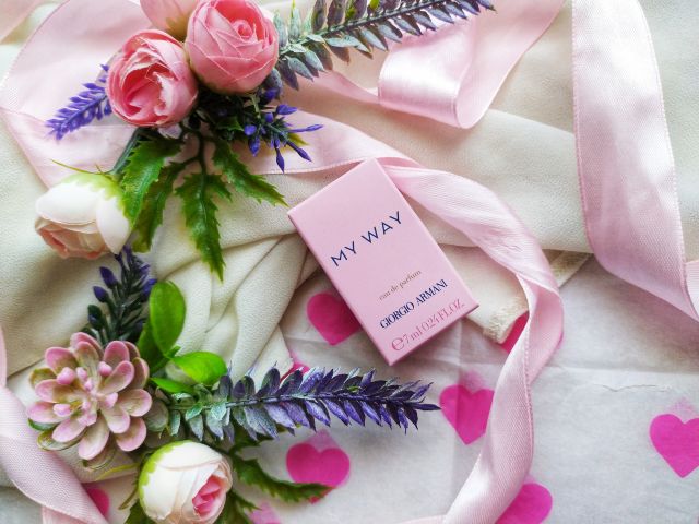 My way Giorgio Armani perfumy miniatura