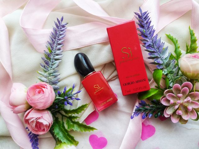 Si passione Giorgio Armani perfumy miniatura edp
