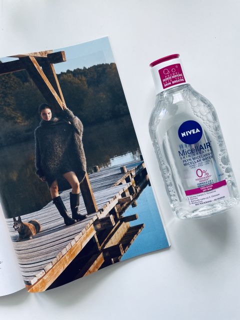 Nivea MicellAIR Skin Breathe, Płyn Micelarny, Twarz, oczy i usta, Cera sucha