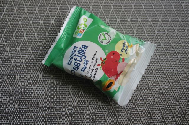 Seyo Kids, Pastylka do kąpieli, Musująca, Papaja