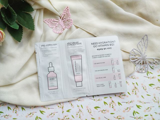 Próbki Missha multiwitamina ampułka koncentrat krem b12