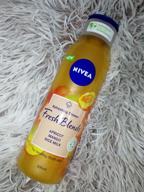 Nivea Fresh Blends, Żel pod prysznic, Mango, morela
