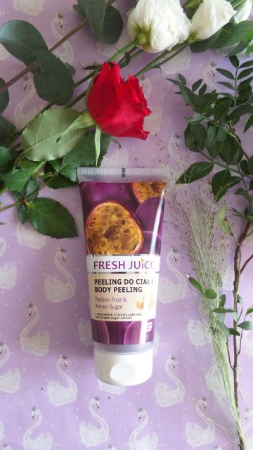 Fresh Juice Peeling do ciała, Passion Fruit & Brown Sugar, Marakuja & Trzcina cukrowa