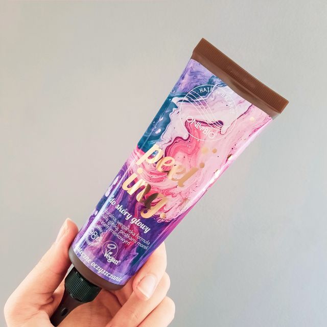 OnlyBio Hair Balance, Peeling do skóry głowy, Formuła z białą glinką, pestkami moreli i kwasem mlekowym 