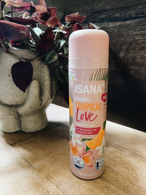 Isana Żel do golenia, Tropical Love