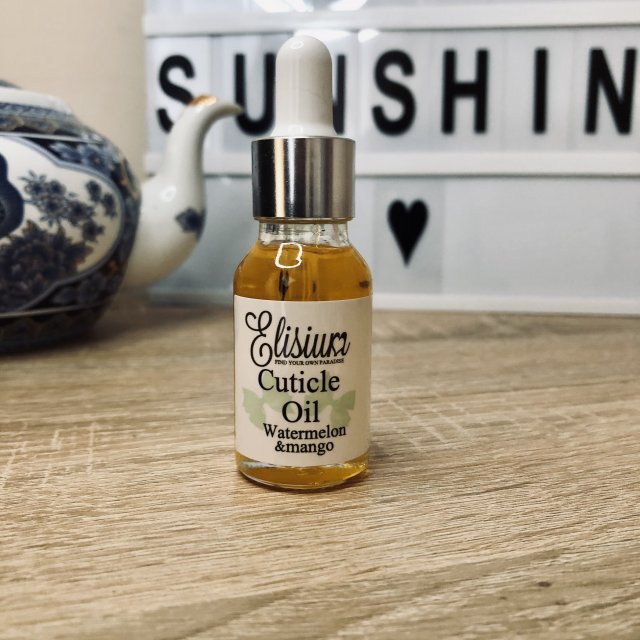 Elisium Olejek do skórek, Watermelon & mango