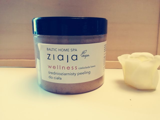 Ziaja Baltic Home SPA, Wellness, Peeling do ciała, Średnioziarnisty, Czekolada i kawa