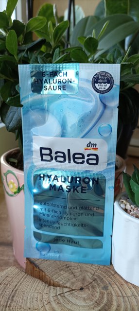 Balea Maseczka do twarzy z kwasem hialuronowym 