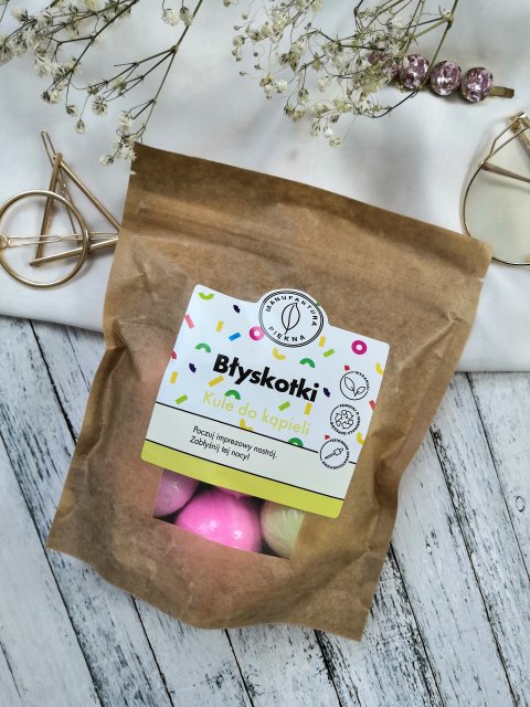 Marba Cosmetics Manufaktura Piekna, Kule do kąpieli, Błyskotki