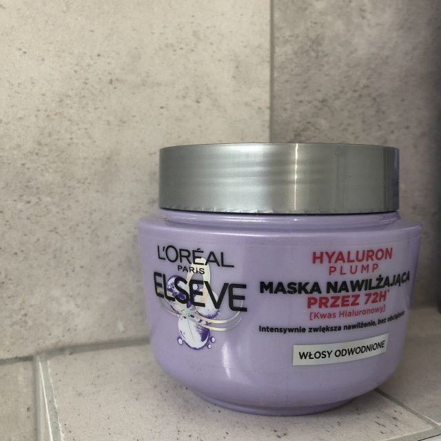 L'Oréal Elseve, Maska do włosów, Hyaluron Plump, Nawilżająca, Włosy Odwodnione