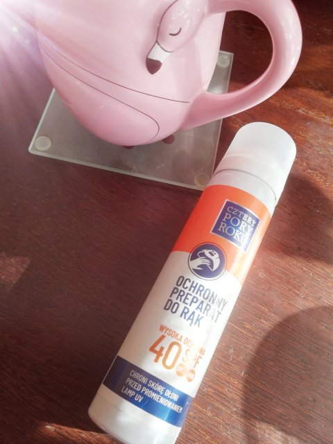 Cztery Pory Roku Ochronny preparat do rąk, Wysoka ochrona, 40 SPF, Ochrona skóry dłoni przed promieniowaniem lamp UV