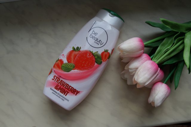 BeBeauty Care, Żel pod prysznic, Kremowy, Truskawka i mięta