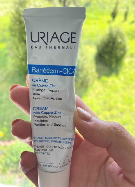 Uriage Bariederm, Krem CICA do twarzy, Regenerujący, Z Copper-Zinc