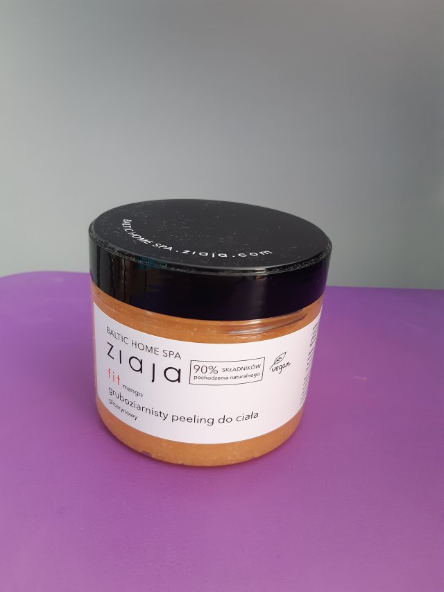 Ziaja Baltic Home SPA, Fit, Peeling do ciała, Glicerynowy, Gruboziarnisty, Mango