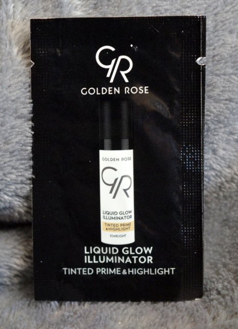 Golden Rose Liquid Glow Illuminator, Tinted Prime & Highlight, Baza pod makijaż z efektem rozświetlacza