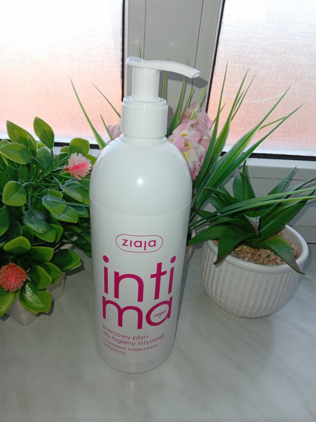 Ziaja Intima, Vegan, płyn do higieny intymnej, kremowy, ochronny, kwas mlekowy