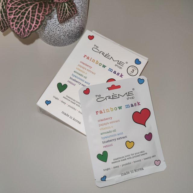The Creme Shop Maska do twarzy w płacie, Rainbow Mask