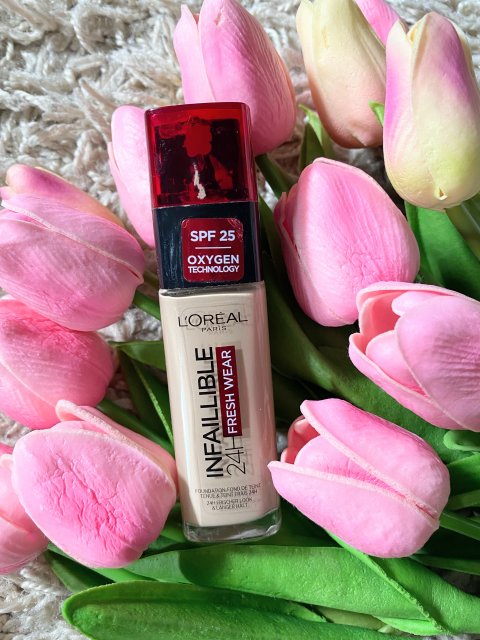 L'Oréal Infaillible 24H Fresh Wear, Podkład do twarzy, Długotrwały, nr 130 True Beige