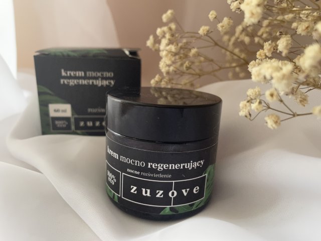 Zuzove Krem mocno regenerujący, nocne rozświetlenie