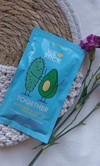 Orange Creatives Maska do włosów, We Stick Together, Awokado i kaktus