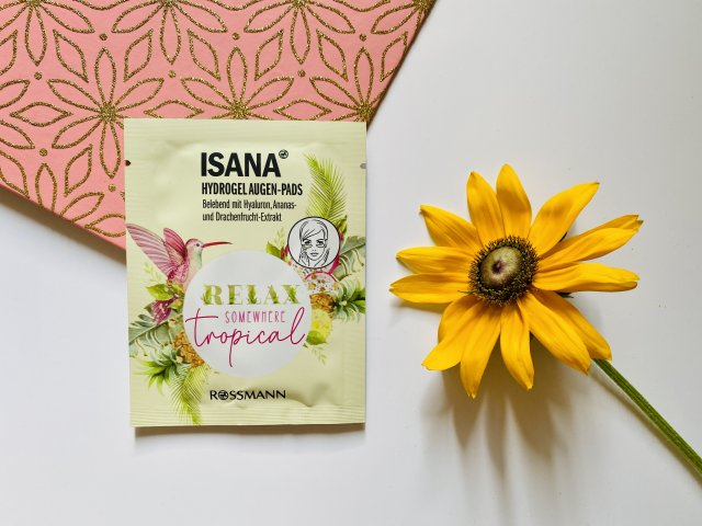 Isana Płatki pod oczy, Hydrożelowe, Relax Somewhere Tropical